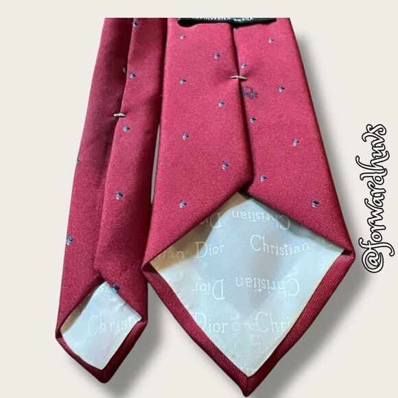 Christian Dior Necktie | 56 Inches Long | 2 15/16”Wide - Picture 8 of 12